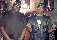 Tupac Biggie prior to assault